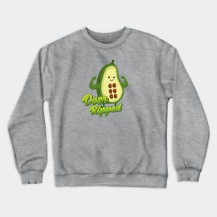 Over Ripped Avocado Crewneck Sweatshirt